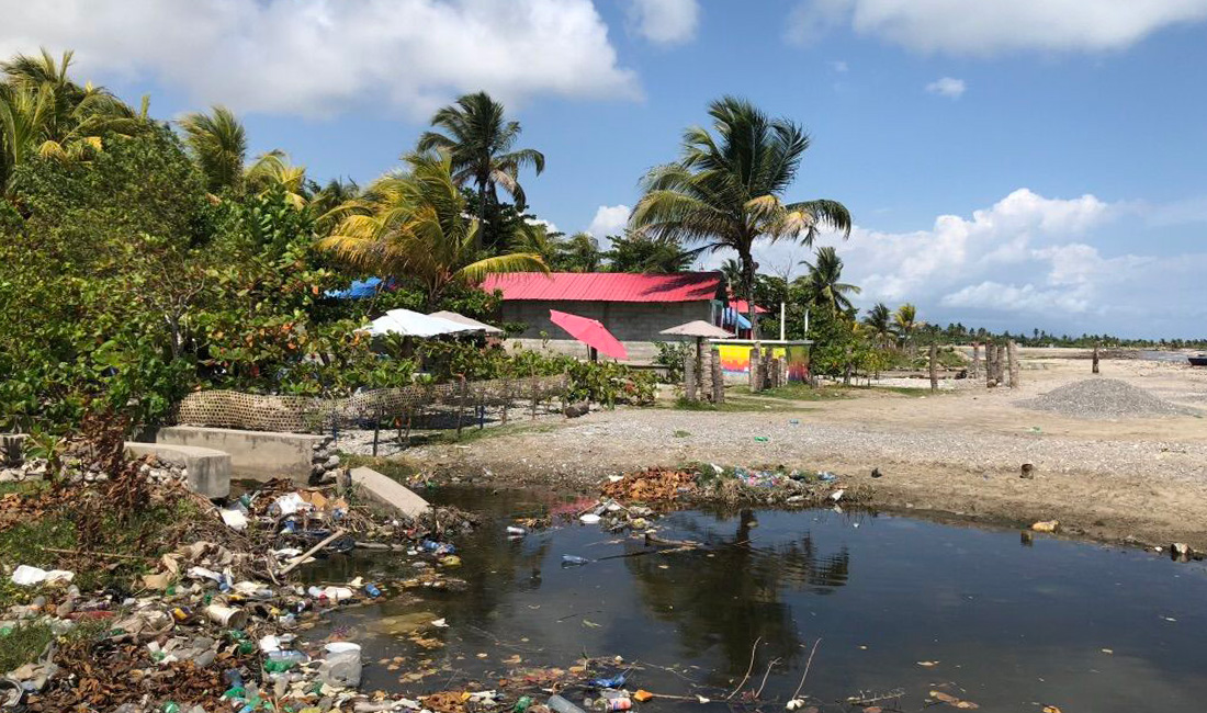 La Plage Gelée, Haití