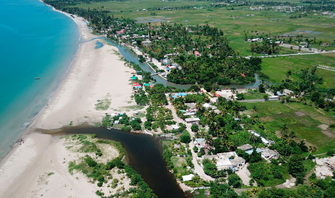 La Plage Gelée, Haití