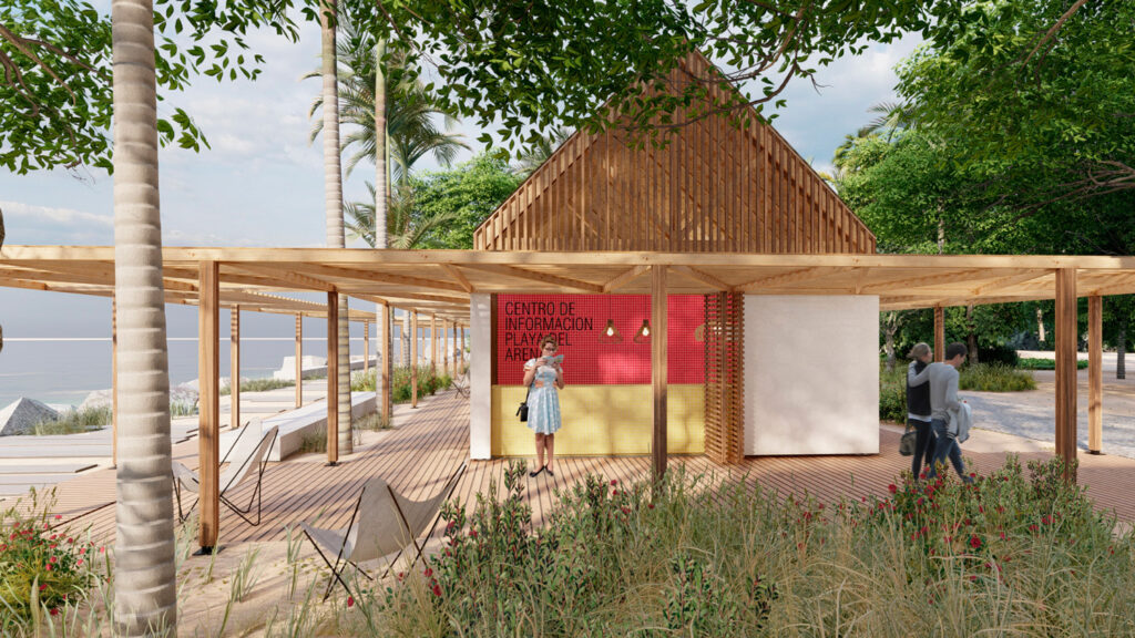 Foto de edificio turístico en Playa del arenal